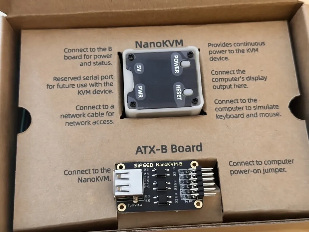 NanoKVM 开箱:包装内部